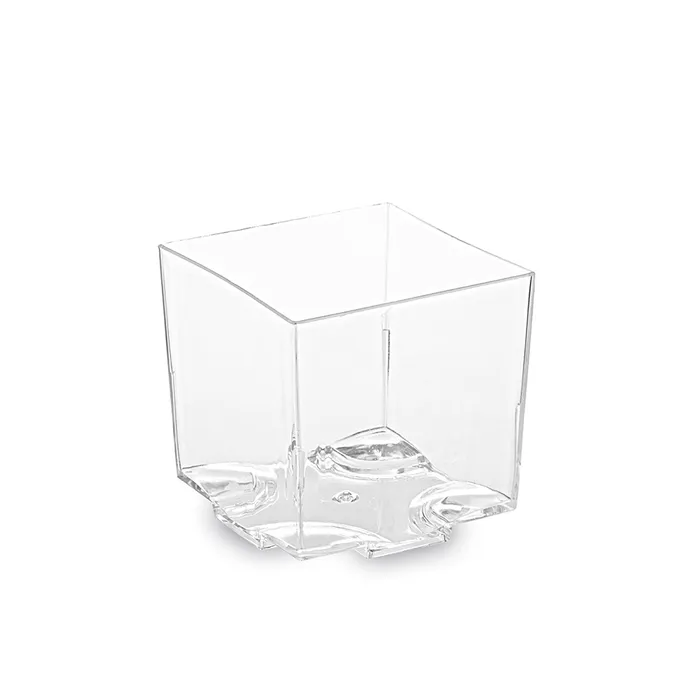 Termék főképe Fingerfood miska hranatá, čirá 4,4 x 4,4 x 4,3 cm - 65 ml [20 ks]