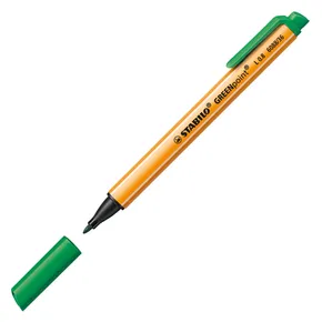 Marker "GREENpoint", zöld, 0,8mm, STABILO
