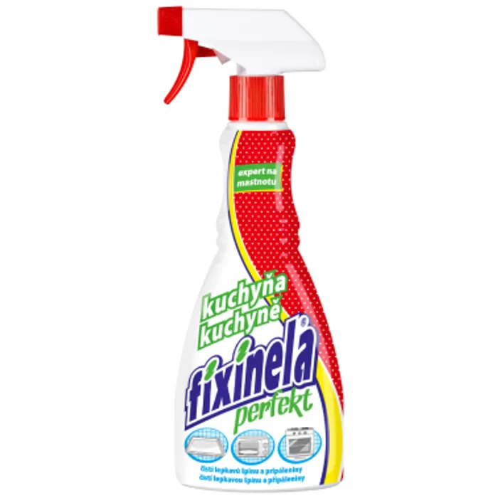 Termék főképe Fixinela Perfekt Kuchyně tekutý prostředek na mytí kuchyně rozprašovač 500 ml