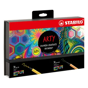 STABILO ARTY filctoll és fineliner készlet 68 db (Pen 68 + point 88)