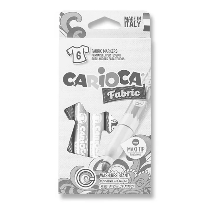 Termék főképe Fixy Carioca Fabricart 6 barev