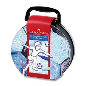 Jelölők Faber-Castell 155538 Csatlakozó, tok Foci 33 db