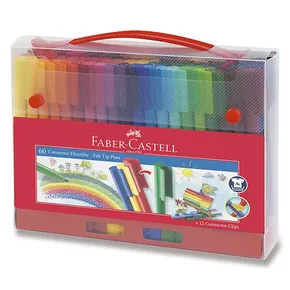 Jelölők Faber-Castell 155560 Csatlakozó, műanyag zacskó 60 db