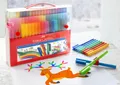 Jelölők Faber-Castell 155579 Csatlakozó, műanyag zacskó 80 db