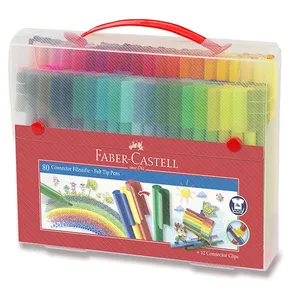 Jelölők Faber-Castell 155579 Csatlakozó, műanyag zacskó 80 db
