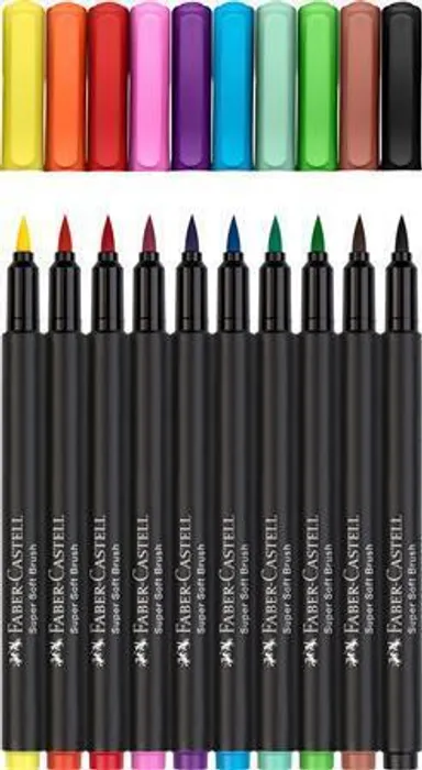 Termék főképe Fixy Faber-Castell Black Edition Brush 10 barev