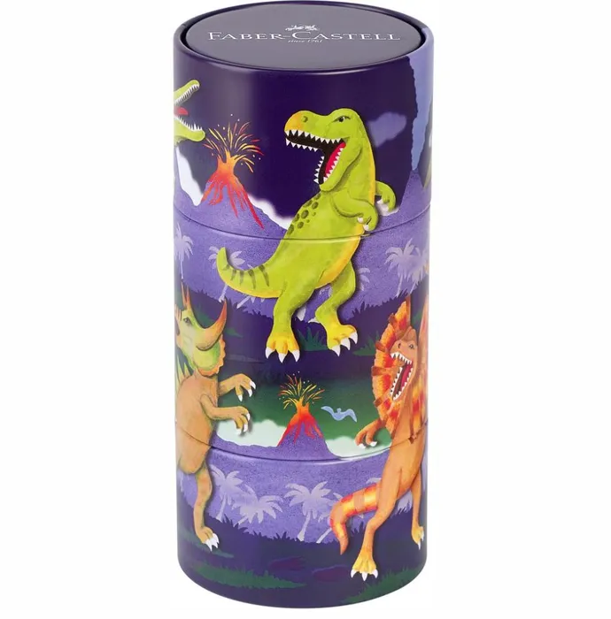 Termék főképe Fixy Faber-Castell Connector Dinosaurus tuba, 20 ks
