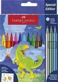 Faber-Castell dinoszaurusz markerek, 13 színben