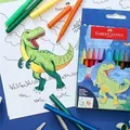 Következő termékkép Faber-Castell dinoszaurusz markerek, 13 színben