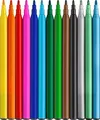 Következő termékkép Faber-Castell dinoszaurusz markerek, 13 színben