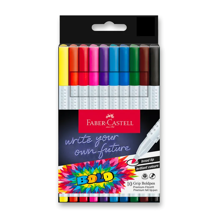 Termék főképe Fixy Faber-Castell Grip Boldpen - 10 ks