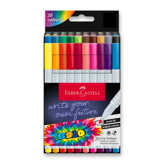 Termék főképe Fixy Faber-Castell Grip Boldpen - 20 ks