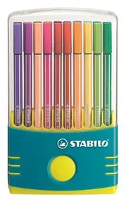 Markerek STABILO Pen 68 ColorParade türkiz 20 színben