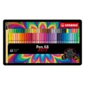 STABILO Pen 68 ARTY filctoll készlet 66 db fém tokban