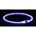 Következő termékkép Vaku fénygyűrű USB, villogó gallér, kék L-XL: 65 cm/ o 8 mm