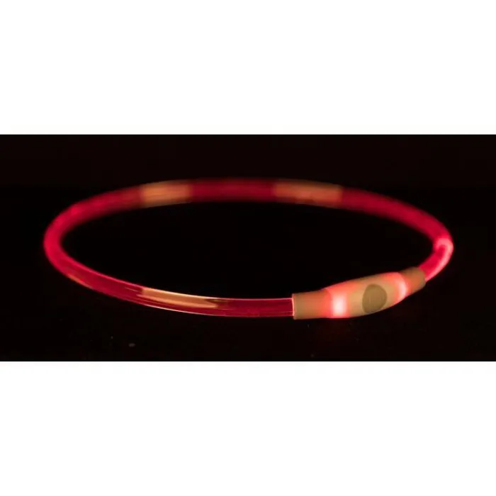 Termék főképe Flash light ring USB, blikací obojek, vícebarevný S-M: 40 cm/ o 8 mm