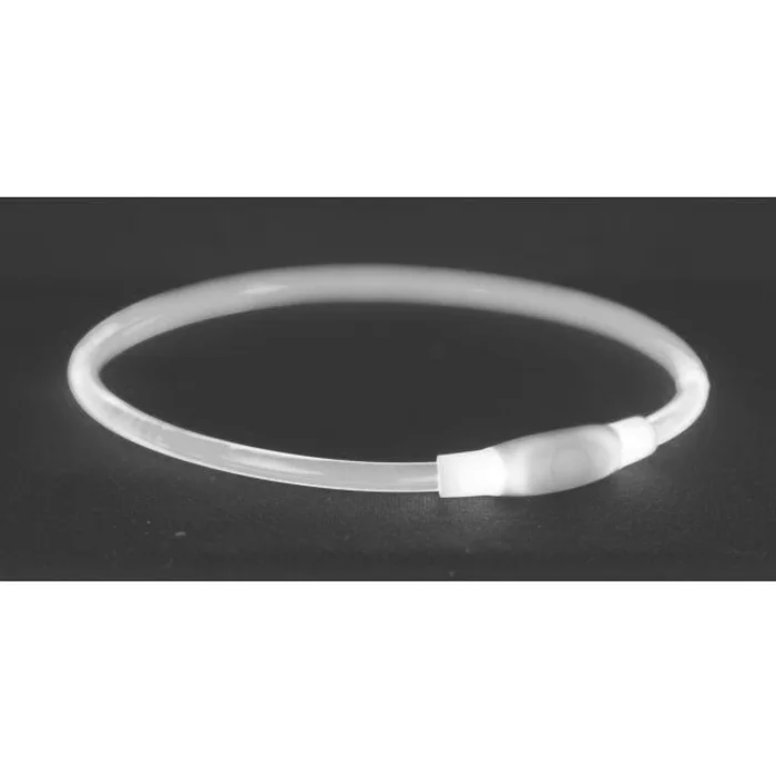 Termék főképe Flash light ring USB, blikací obojek, zelená L-XL: 65 cm/ o 8 mm