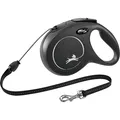 Flexi New Classic M zsinór 8 m, max 20 kg, - fekete