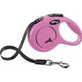 Flexi New Classic XS öv 3 m, max.12 kg, - rózsaszín