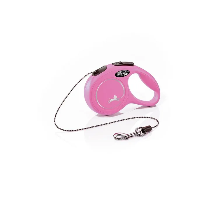 Termék főképe Flexi New Classic XS šňůra 3 m, max. 8kg, - růžová