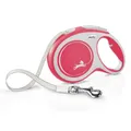 Flexi New Comfort L öv 8 m, max 50 kg, piros