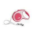 Flexi New Comfort M öv 5 m, max 25 kg, piros