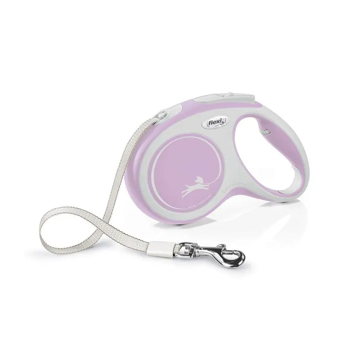 Termék főképe Flexi New Comfort M pásek 5 m, max. 25 kg, růžová