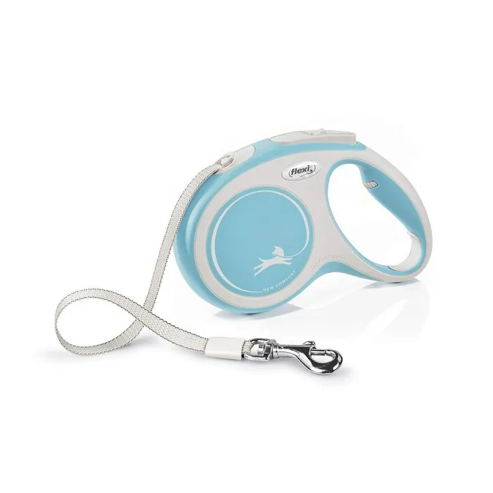 Termék főképe Flexi New Comfort M pásek 5 m, max. 25 kg, světlemodrá