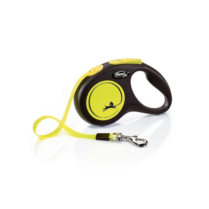 Termék főképe Flexi New Neon S pásek 5 m, max. 15 kg, žlutá