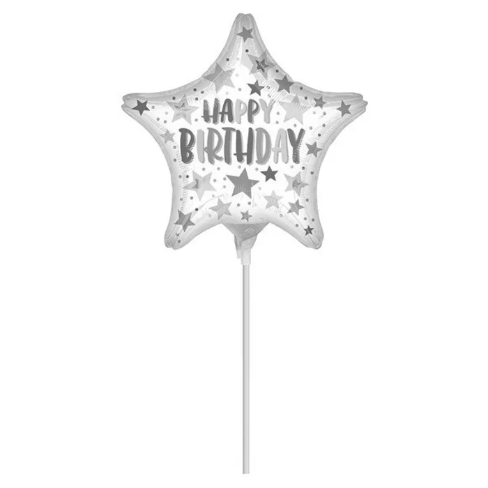 Termék főképe Fóliový party balónek Happy Birthday Stars