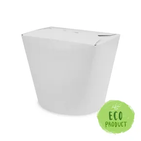 Tésztás papírdoboz (PAP/PE) fehér 500ml/16oz [50 db]