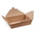 Elviteles doboz (PAP/PE) zsírálló kraft `L` 195 x 138 mm 1400ml [50 db]