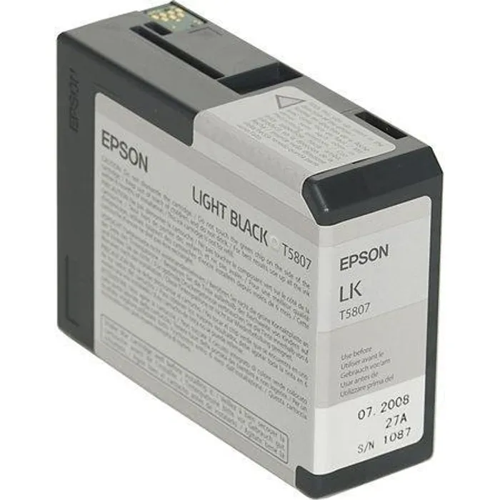 Termék főképe Foto cart. pro tiskárny "StylusPro 3800, 3880", EPSON Světlá černá, 80ml