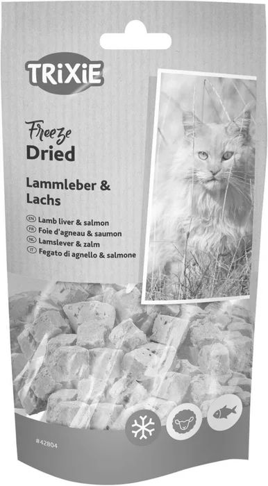 Termék főképe Freeze Dried - mrazem sušené pamlsky s jehněčím a lososem, 25 g