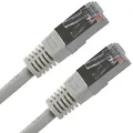 FTP patchcord, Cat.5e, RJ45 M-2m, árnyékolt, szürke, gazdaságos
