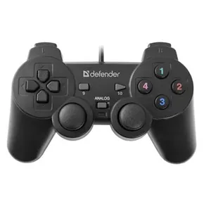 Gamepad Defender Omega, 12 tl., USB, fekete, rezgő, Windows R XP/VISTA/7/8/10
