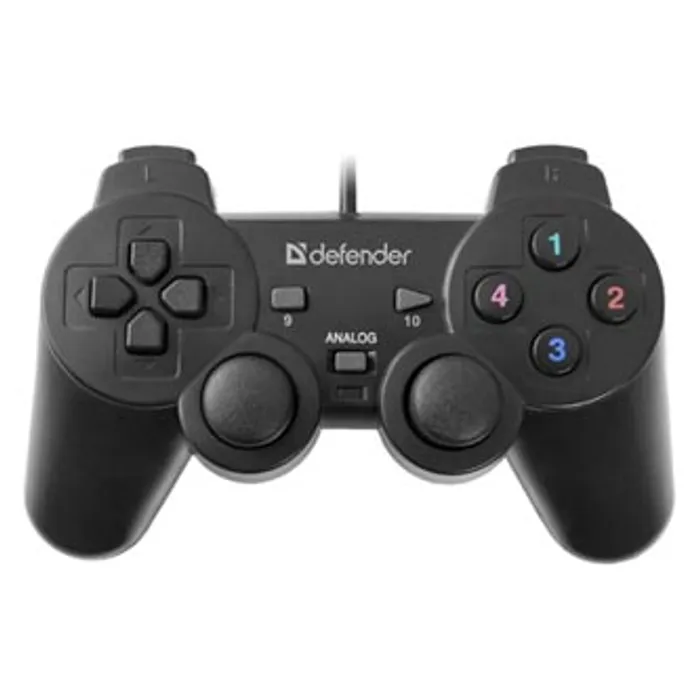Termék főképe Gamepad Defender Omega, 12tl., USB, černý, vibrační, Windows R XP/VISTA/7/8/10