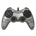 Gamepad Defender Zoom, 10 tl., USB, szürke, rezgő, Windows XP/VISTA/7/8/10