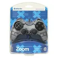 Gamepad Defender Zoom, 10 tl., USB, szürke, rezgő, Windows XP/VISTA/7/8/10