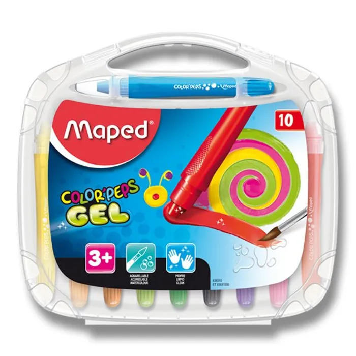 Termék főképe Gelové pastely Maped Color’Peps Gel 10 barev
