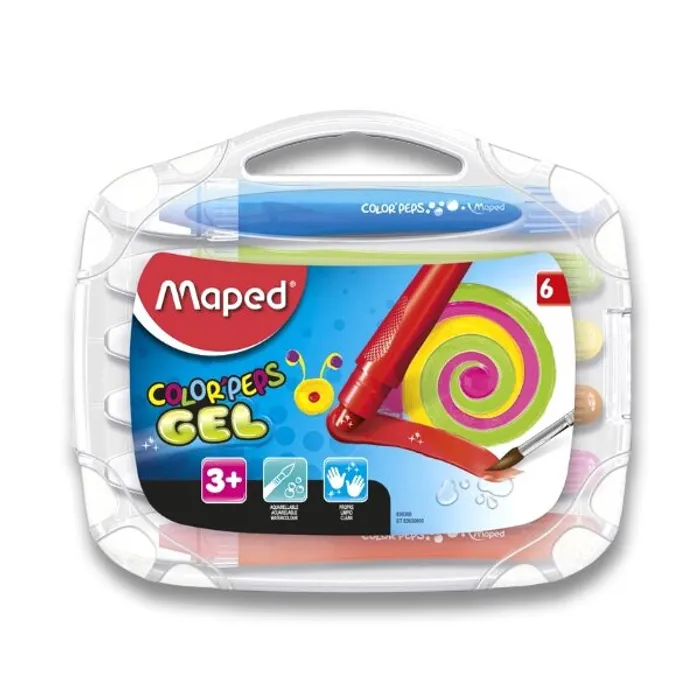 Termék főképe Gelové pastely Maped Color’Peps Gel 6 barev