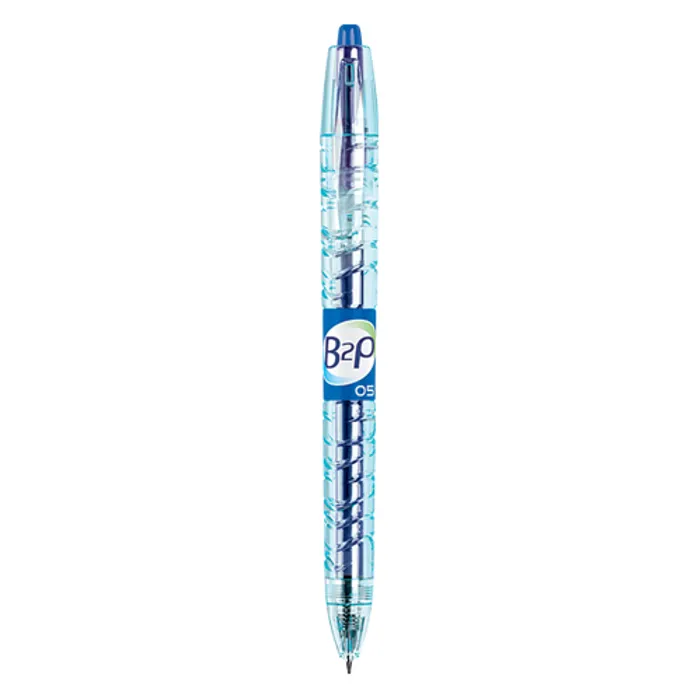 Termék főképe Gelové pero "B2P", modrá, 0,32mm, stiskací mechanismus, PILOT