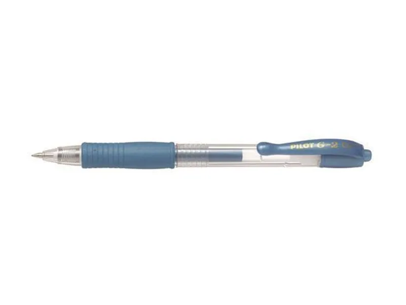 Termék főképe Gelové pero "G-2 Metallic", modrá, 0,32 mm, stiskací mechanismus, PILOT