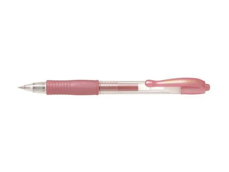 Termék főképe Gelové pero "G-2 Metallic", růžová, 0,32 mm, stiskací mechanismus, PILOT