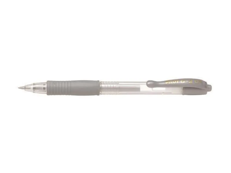 Termék főképe Gelové pero "G-2 Metallic", stříbrná, 0,32 mm, stiskací mechanismus, PILOT