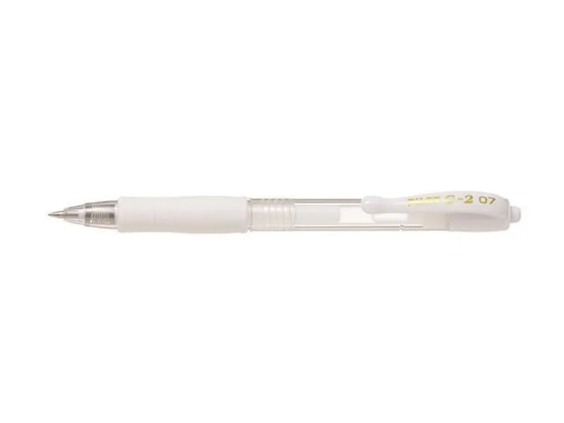 Termék főképe Gelové pero "G-2 Pastel", bílá, 0,32 mm, stiskací mechanismus, PILOT