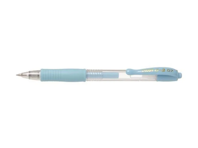 Termék főképe Gelové pero "G-2 Pastel", světle modrá, 0,32 mm, stiskací mechanismus, PILOT