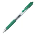 G-2 zselés toll, zöld, 0,32mm, kinyomó mechanizmus, PILOT