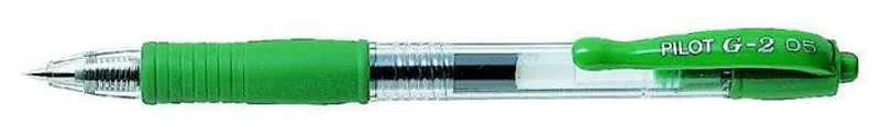 Termék főképe Gelové pero "G-2", zelená, 0,32mm, stiskací mechanismus, PILOT