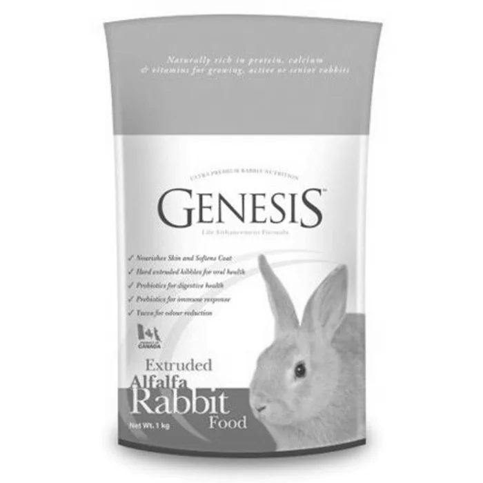Termék főképe GENESIS RABBIT FOOD ALFALFA 1kg granulované k.pro králíky